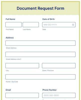 fghemis request form|Online Document Request .